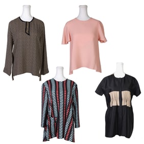 Balenciaga Luxury Ladies Dress Top & Tuni 4pc LOT
