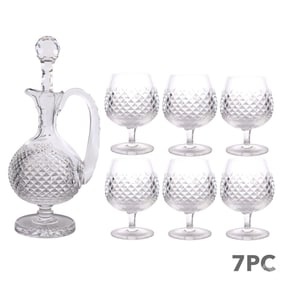 Waterford Crystal Alana Snifter & Decanter 7pc SET