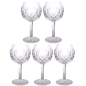 Waterford Crystal Lismore Balloon Wine Glasses SET