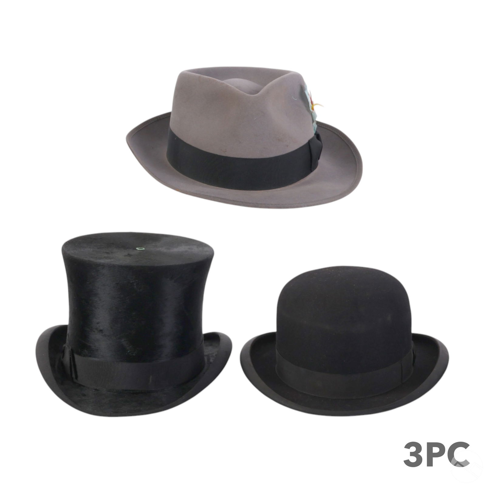 Gentleman's Knox Harefield Broadway Top Hat 3p LOT (1 of 16)
