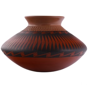 Armando Silveira Ortiz Southwestern Pottery Vessel