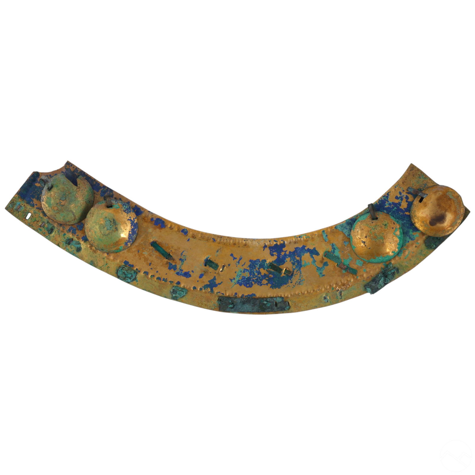 39% Gold Pre-Columbian Style Tumbaga Collar 24.7g