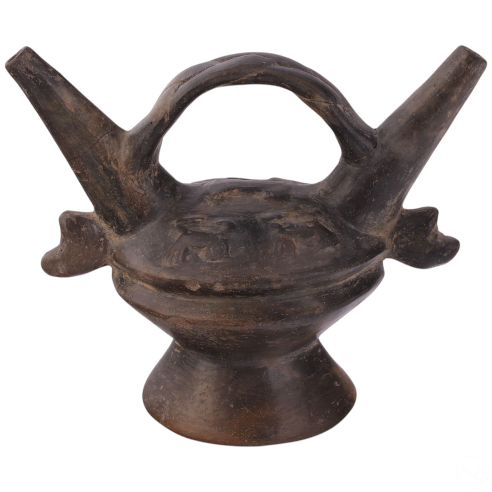 Moche Style Zoomorphic Stirrup Multi Spout Vessel (1 of 7)