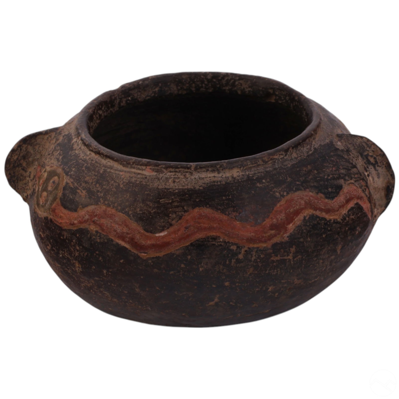 Nazca-Cajamarca Style Serpent Tribal Vessel Bowl (1 of 7)