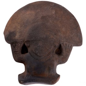 Pre-Columbian Style Stirrup Vessel with Handle