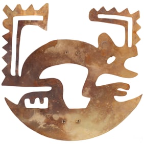 26% Gold Pre-Columbian Style Tumbaga Pendant 5.6g