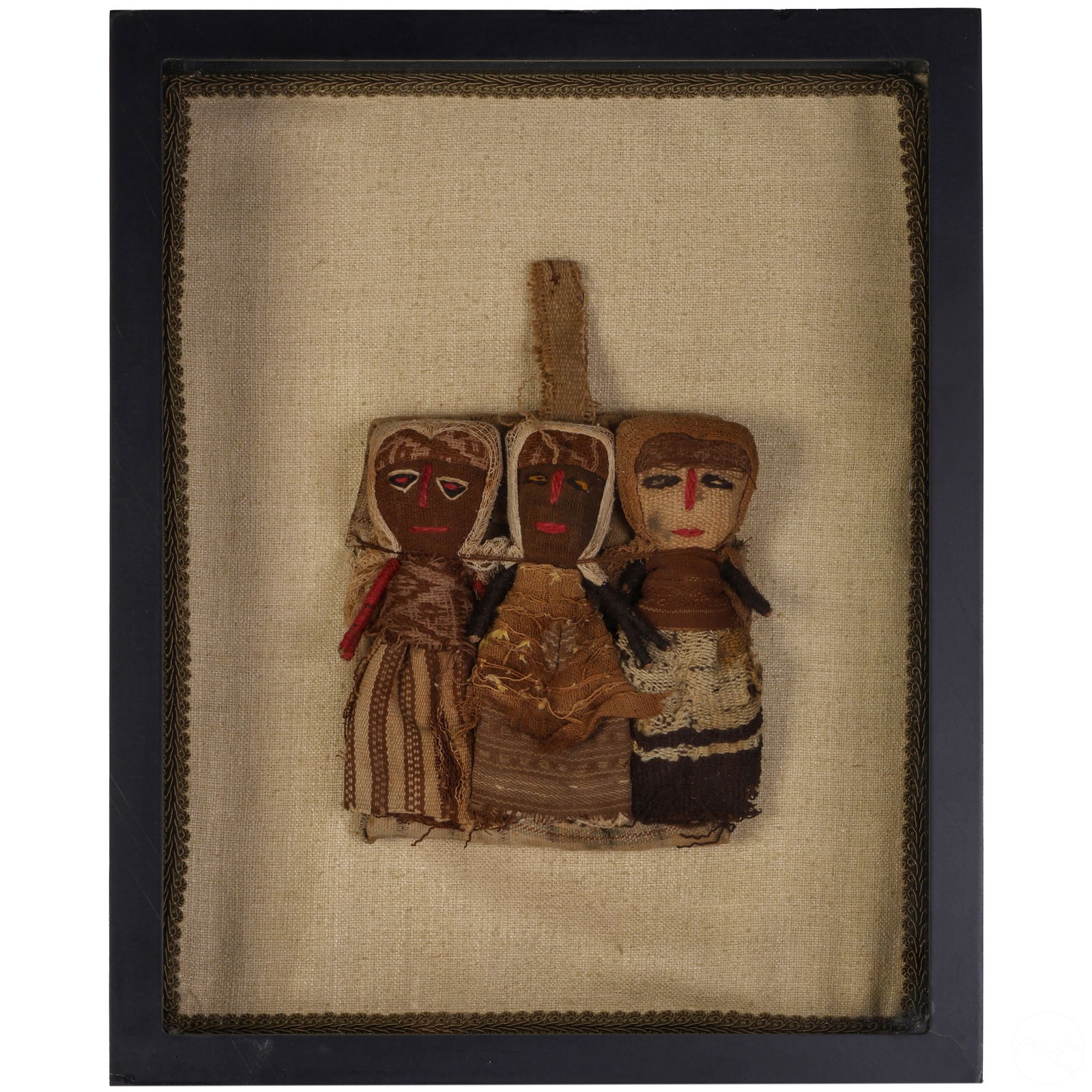 Figural Andean-style Camelid Hair Tassel Ornament (1 of 6)