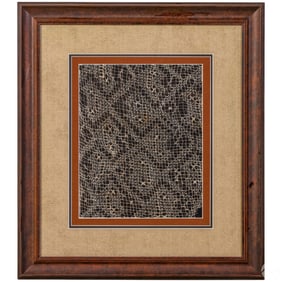 Pre-Columbian Style Geometric Textile Fragment