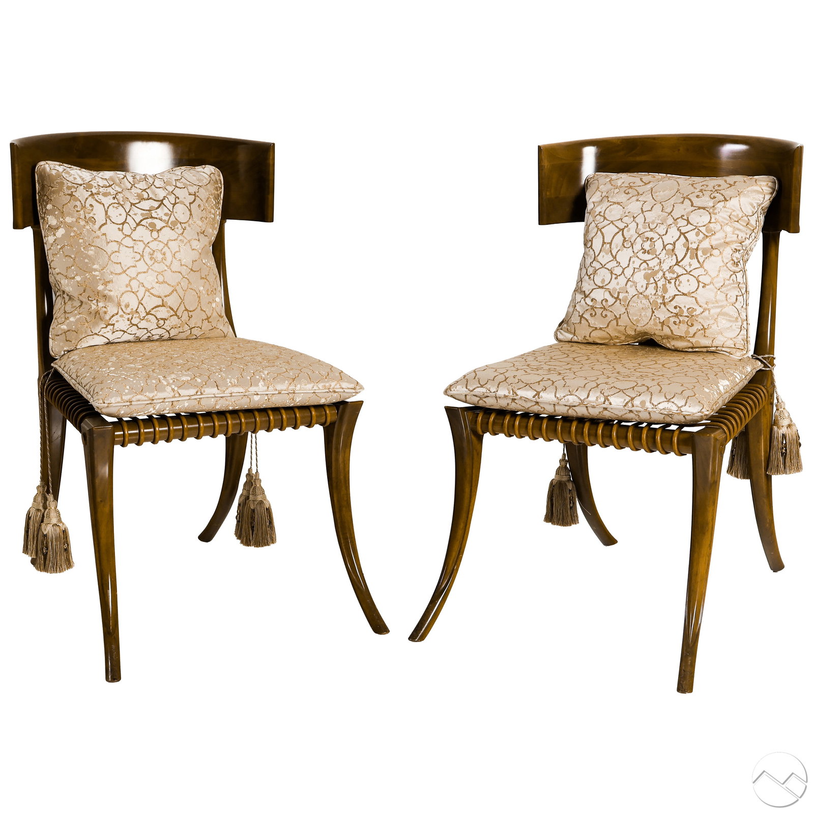 Robsjohn Gibbings Pair Klismos Chairs for Saridis (1 of 8)