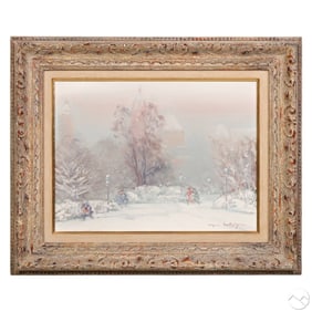 Johann Berthelsen 1883-1972 Landscape Oil Painting