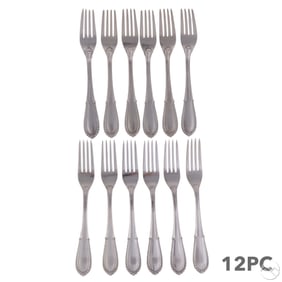 Buccellati Sterling Villa D'Este Fork SET 1,150g.