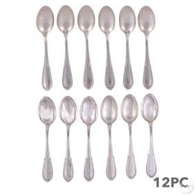 Buccellati Silver Villa D'Este Spoon 12p SET 1188g