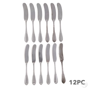 Buccellati Silver Villa D'Este Butter Knives 366g