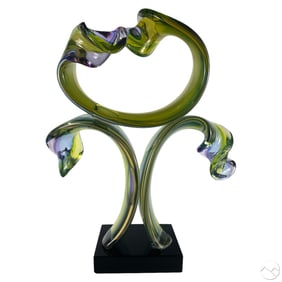 Italian Murano Renzo Vianello Art Glass Sculpture