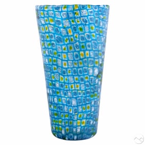Venini Murrine Art Glass LE Gianni Versace Vase