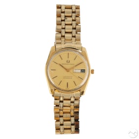 18K Gold Universal Geneve Unisonic Chrono Watch