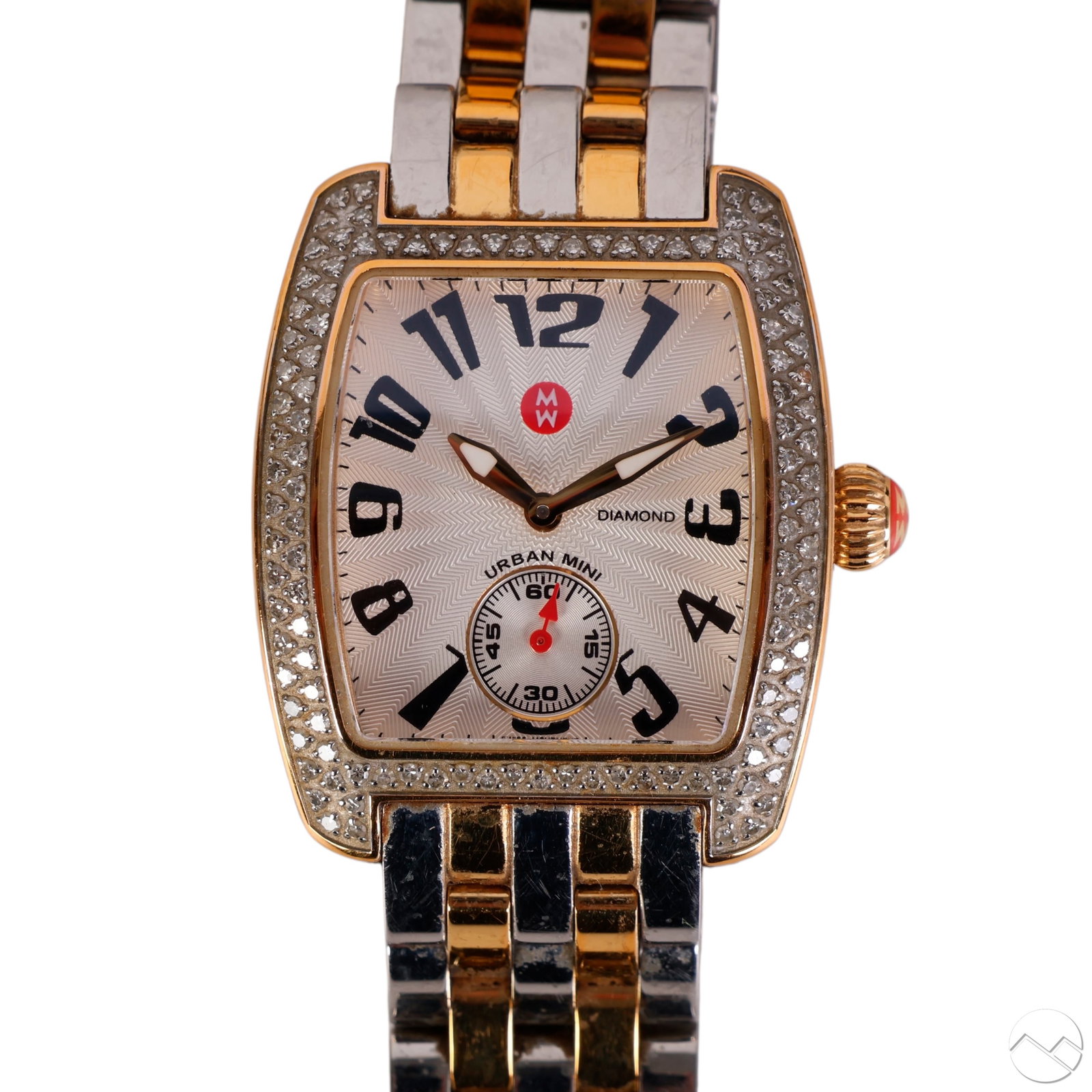 Michelle Urban Diamond Ladies Two Tone Wrist Watch (1 of 14)