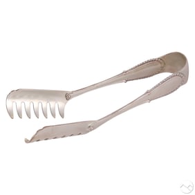 Buccellati Sterling Villa D'Este Pasta Tongs 236g.