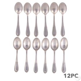 Buccellati Sterling Villa D'Este Spoons SET 516g.
