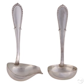 Buccellati Sterling Villa D'Este Ladles 2pc 176g.