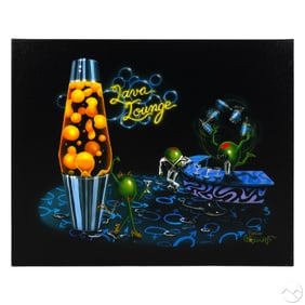 Michael Godard B.1958 Lava Lounge LE Giclee SIGNED