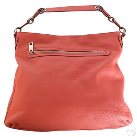 Marc Jacobs Coral Pink Leather Shoulderbag Purse