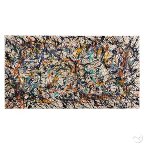Steve Cohen b.1956 Gravity Expressionist Painting