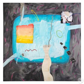 Marvin Markman 1949-2008 Modern Abstract Painting