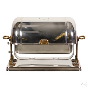Sabonet Italian Silverplate Roll Top Chafing Dish