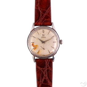 Omega Men's Automatic Stainless Steel Wristwatch