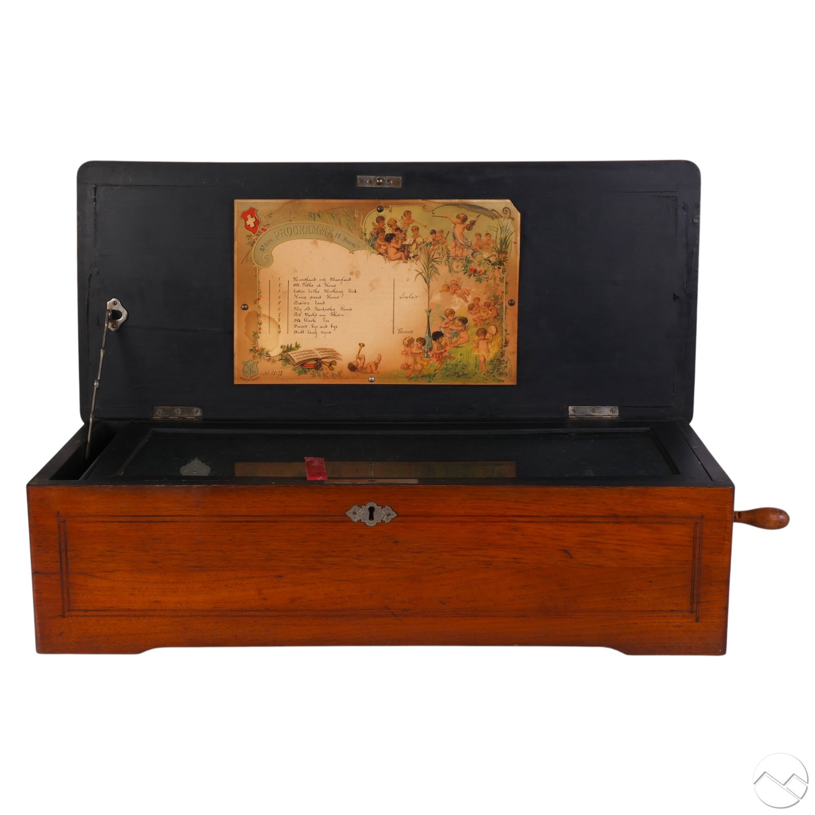 Antique Swiss Cylinder Mermond Freres Music Box (1 of 14)