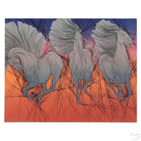 Guillaume Azoulay b.1949 Andante II Print SIGNED