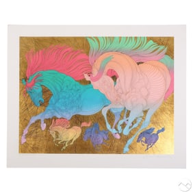 Guillaume Azoulay b.1949 Progression Print SIGNED