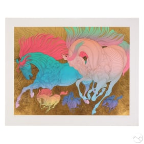 Guillaume Azoulay b.1949 Progression Print SIGNED