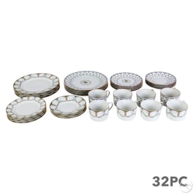 Festivities & La Fayette Limoges Lunch Sets 32pc