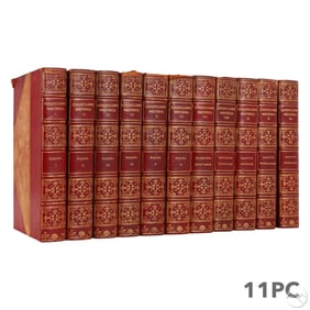 Henry Wadsworth Longfellow Edition de Luxe 11 Vol.