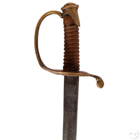 Civil War Confederate States CSA Officer Sword