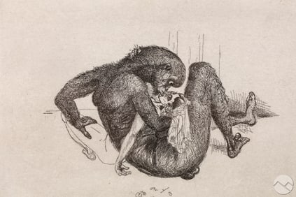 Philippe Mohlitz 1941-2019 French Engraving SIGNED