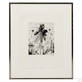 Philippe Mohlitz 1941-2019 French Engraving SIGNED