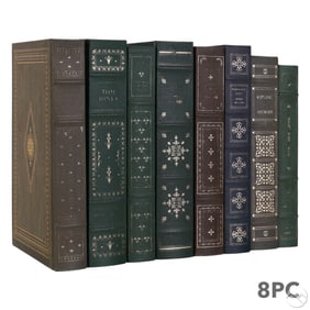 Franklin Library Literature Classics 8pc Book LOT