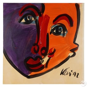 Peter Keil b.1942 Abstract Expressionist Painting