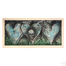Jim Dine b.1935 Santa Monica Nights Etching SIGNED