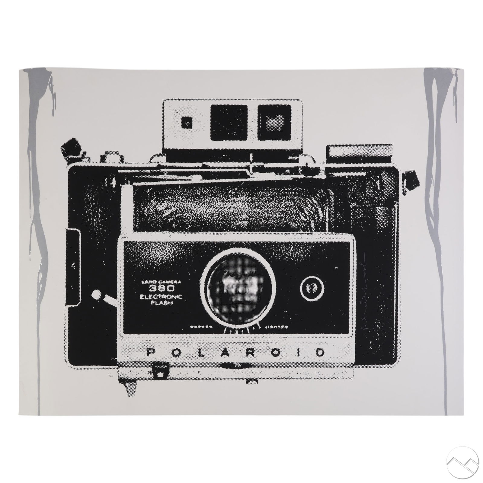 Mr Brainwash b.1966 Warhol Polaroid Camera SIGNED (1 of 8)