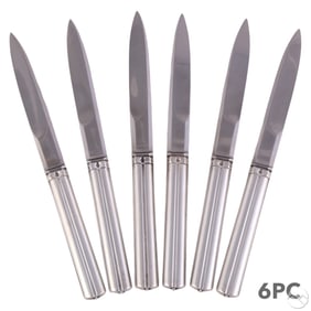 Puiforcat Chantaco .950 Silver Handle Knife 6p SET