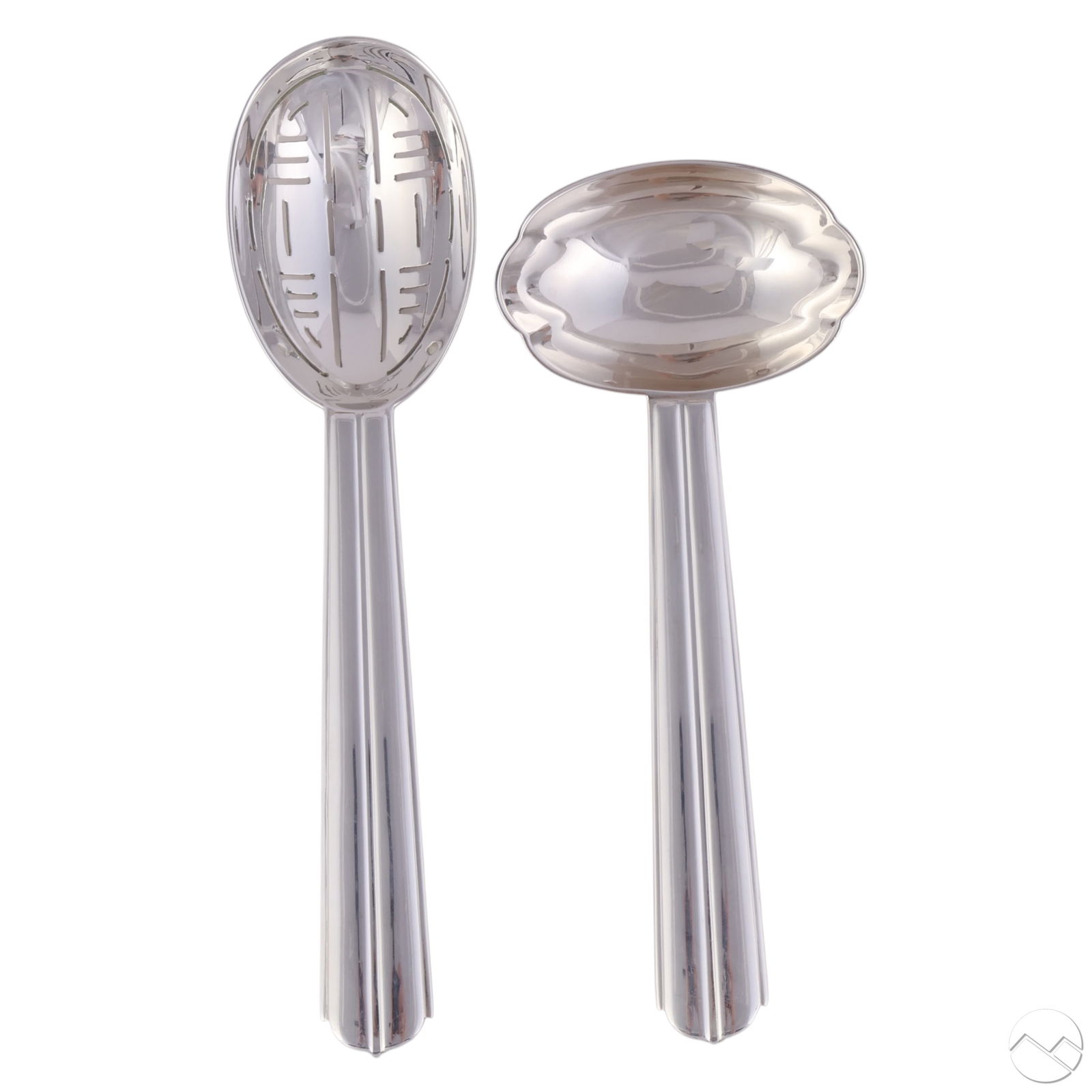 Puiforcat Chantaco .950 Silver Serving Spoon 235g. (1 of 9)