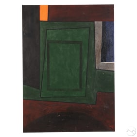 Domingo Medina b.1954 Geometric Abstract Painting