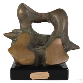 Mary Jane Kaufman 20C Modernist Bronze Sculpture