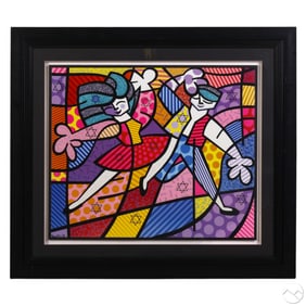 Romero Britto Fun Passion Collectible Art Print