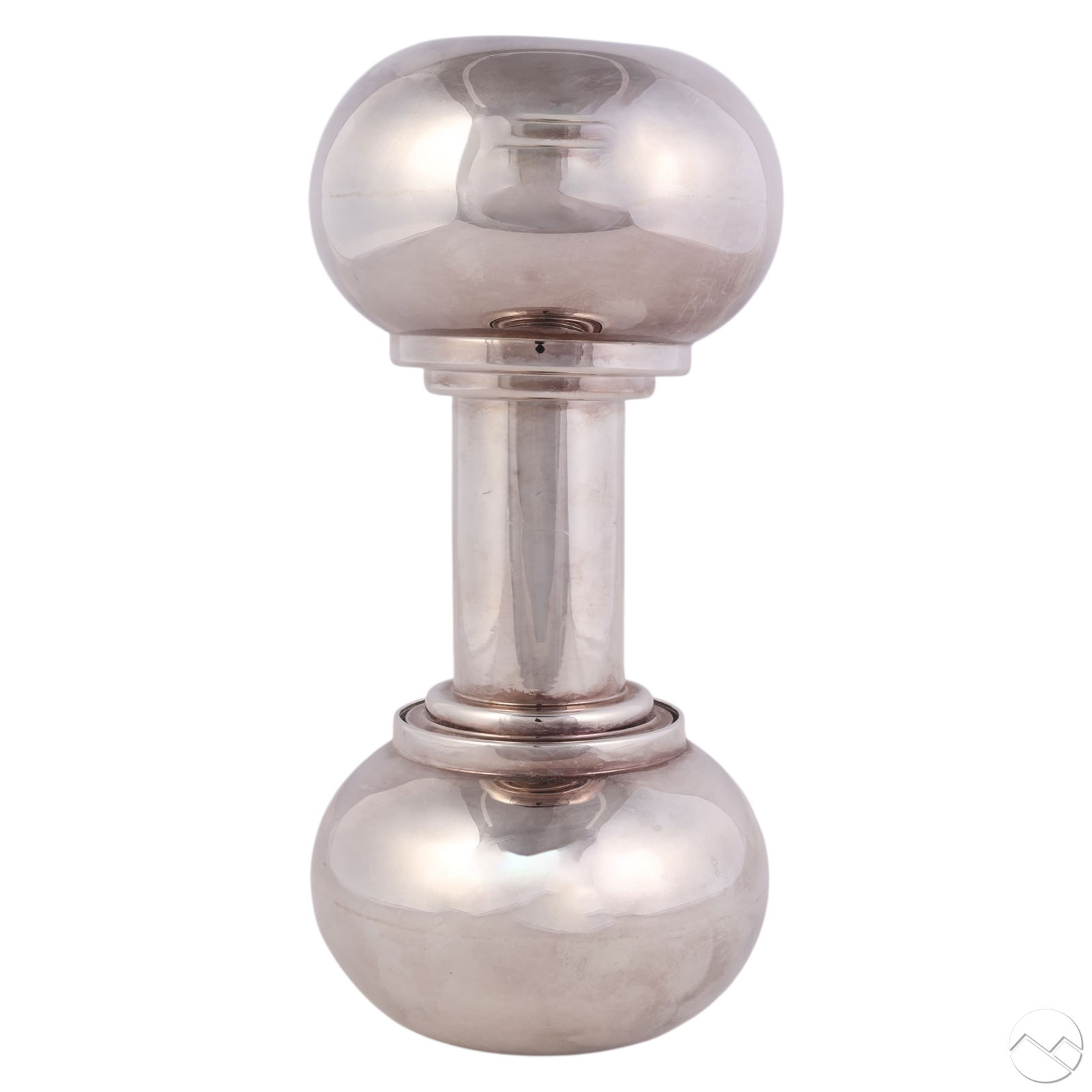 Asprey London Silverplate Dumbbell Cocktail Shaker (1 of 7)