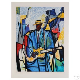 William Tolliver 1951-2000 Luther LE Litho SIGNED